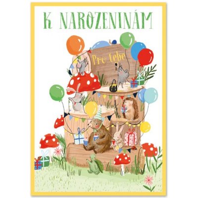 Ditipo Hrací přání HLAVA, RAMENA, KOLENA, PALCE / BibiBum Y – Sleviste.cz