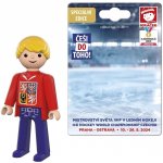 Efko Igráček Fanoušek MS v hokeji 2024 červený dres figurka – Sleviste.cz