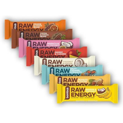 Bombus Raw Energy Banana & Coconut 50 g – Zboží Dáma