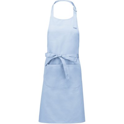 Kariban Zástěra K885 s laclem COT20K88541099-sky blue Modrá nebesky – Hledejceny.cz