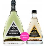 Metelka Absinthe De Moravie 70% 0,5 l + Metelka Absinthe Naturelle 60% 0,2 l (2x holá láhev) – Zboží Dáma