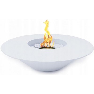 Biokominki GMT Volně stojící biokrb 60 x 15 x 60 cm bílý – Hledejceny.cz