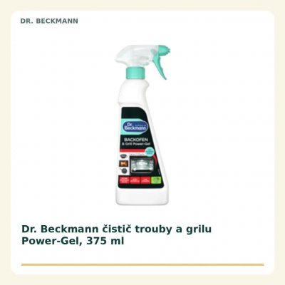 Dr. Beckmann aktivní čistič trouby sporáku a grilu ve spreji 375 ml – HobbyKompas.cz