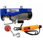 Elektrický lanový naviják 230V 300/600kg, Geko G01088