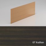 Nábytek Designový cz PD12 07 Dělící panel Komfort 120 x 49 cm kaštan/šedá – Zboží Dáma