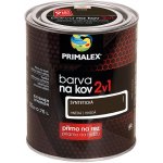 Primalex 2v1 na kov hnědá 0,75L – HobbyKompas.cz