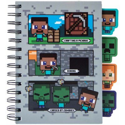 EPEE Minecraft Blok A5 s oddělovači – Hledejceny.cz