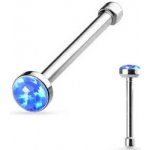 Šperky4U piercing do nosu modrý opál N0009-B – Zboží Dáma