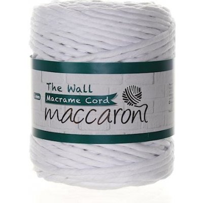 Maccaroni The Wall 5mm bílá 401 – Sleviste.cz