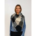 Classic Scarf dámská zimní kostkovaná vlněná šála – Zboží Dáma