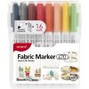 Barva na textil Sada popisovačů na textil Fabric Marker 16 ks