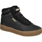 Puma Carina Mid Wtr dámská zimní obuv černá zlatá khaki – Hledejceny.cz