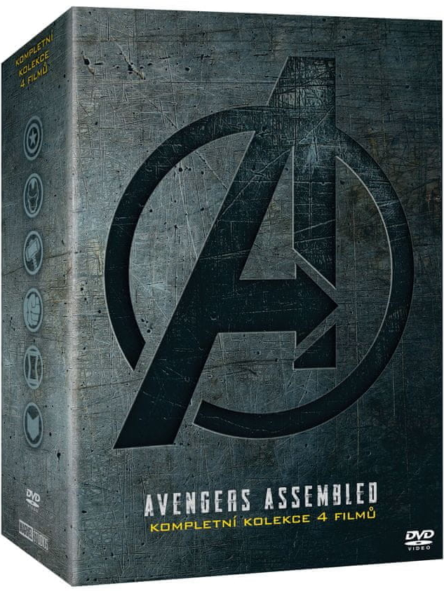 Avengers: Kompletní kolekce 1-4 DVD
