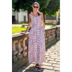 Jsem máma Univerzální těhotenské a kojicí MAXI šaty Paisley – Sleviste.cz