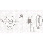 Alternátor MAGNETI MARELLI 063731959010