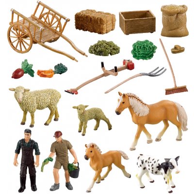 RAPPA Stáj velký dům pro koně a ovce s příslušenstvím a chovateli – Zboží Mobilmania