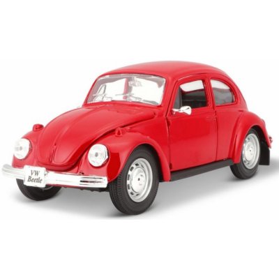 Maisto Volkswagen Beetle červená 1:24 – Zboží Dáma