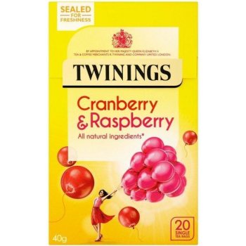 Twinings Cranberry Raspberry&Elderflower 20 ks 40 g