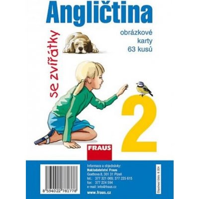 Angličtina se zvířátky 2 - obrázkové karty – Hledejceny.cz