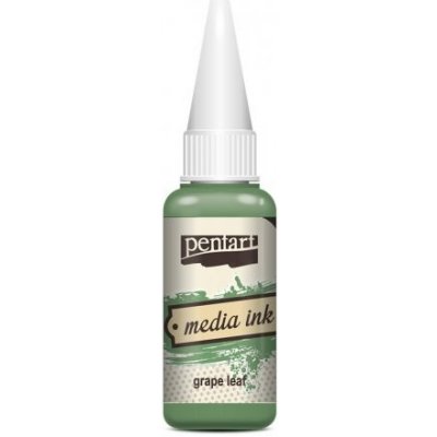 Pentart Alkoholový inkoust 20 ml HROZNOVÝ LIST – Zboží Dáma