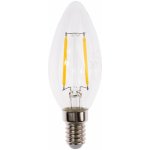 POLUX 7516 LED žárovka LED E14 B35 2W = 23W 230lm 3000K Teplá bílá 360° – Zboží Živě