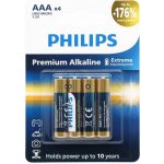 Philips Premium Alkaline AAA 4ks LR03M4B/10 – Hledejceny.cz