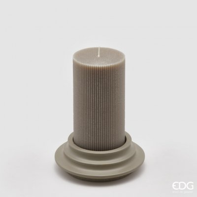 EDG S podstavcem v antickém dekoru šedá 15 x 8 cm – Sleviste.cz