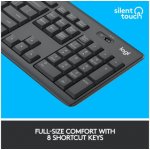 Logitech MK295 Silent Wireless Keyboard Mouse Combo 920-009800 – Zboží Živě