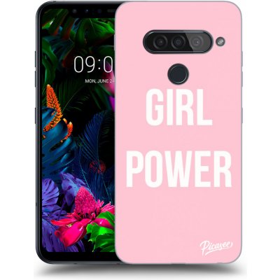 Pouzdro Picasee silikonové LG G8s ThinQ - Girl power čiré