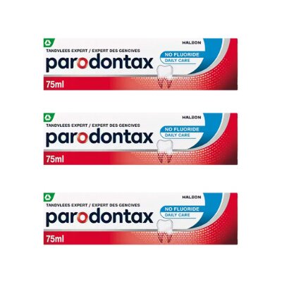 Parodontax bez fluoridu 3 x 75 ml – Zbozi.Blesk.cz