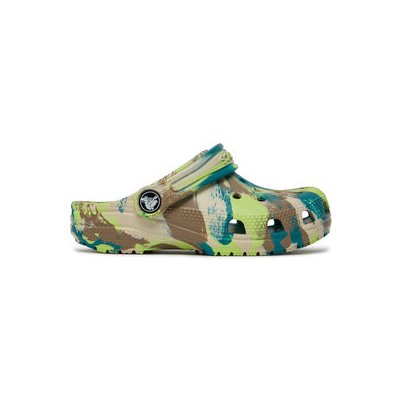 Crocs Nazouváky Classic Marbled Kids Clog 207464 Limeade Multi – Zboží Mobilmania