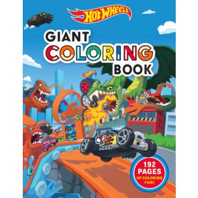 Hot Wheels: Giant Coloring Book – Zbozi.Blesk.cz