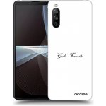 Picasee silikonový černý obal pro Sony Xperia 10 III - Gods Favorite – Sleviste.cz