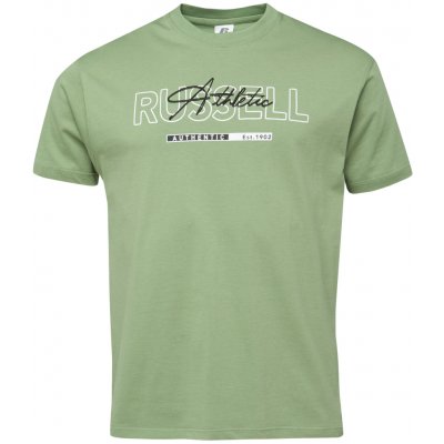 Russell Athletic T-SHIRT Zelená Mix – Zboží Dáma