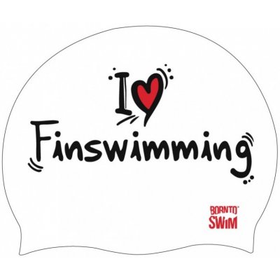 BornToSwim I Love Finswimming – Zboží Dáma