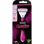 Wilkinson Sword Quattro for Women + 1 ks hlavice – Zboží Mobilmania