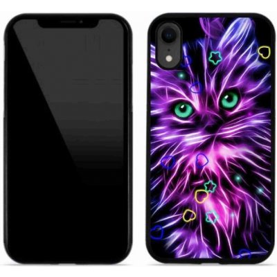 Pouzdro mmCase Gelové iPhone XR - abstraktní kočka – Zboží Mobilmania