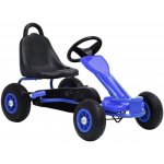 vidaXL 80198 Šlapací motokára s pneumatikami modrá – Zboží Mobilmania