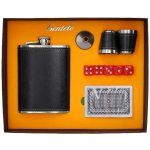 Gentelo 4333 Dárková sada placatkaštamprlehracími kartami a kostkami – Zboží Dáma