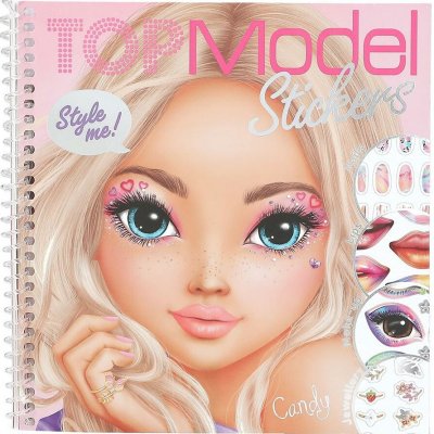 Top Model Kreativní samolepkový sešit Dress Me Up Face Candy – Hledejceny.cz
