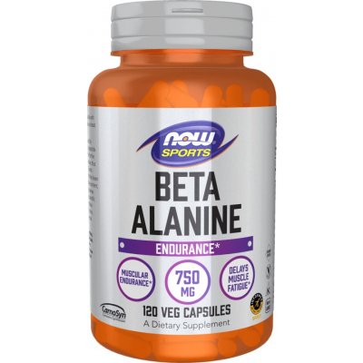 Now Foods Beta Alanine 750 120 kapslí – Hledejceny.cz
