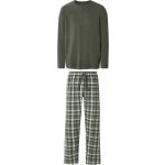 Esmara Men pánské fleecové pyžamo zelená – Zboží Dáma