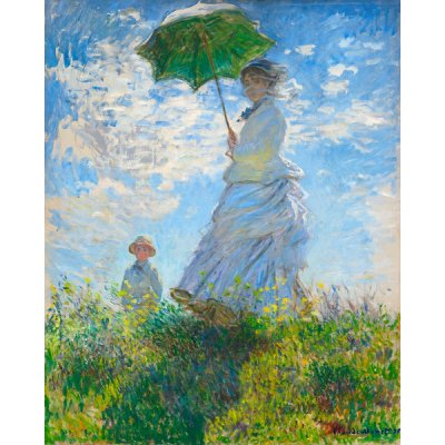 Dáma se slunečníkem 50x60cm - Claude Monet – Zboží Mobilmania