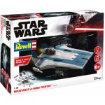 Revell Star Wars Resistance A wing Fighter světelné a zvukové efekty Build & Play SW 06773 modrá 1:44 – Zbozi.Blesk.cz