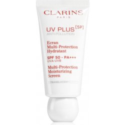 Clarins víceúčelová ochranná emulze SPF50 UV Plus Anti-pollution (Multi Protection Moisturizing Screen) Translucent 30 ml