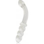 LoveToy Glass Romance Double G Spot Dildo GS10C Clear – Zboží Dáma