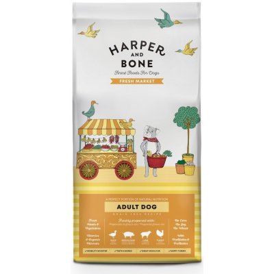 Harper and Bone Dog Adult Large & Medium čerstvé z trhu 100 g – Sleviste.cz