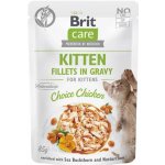 Brit Care Cat Kitten Fillets in Gravy Choice Chicken 85 g – Sleviste.cz