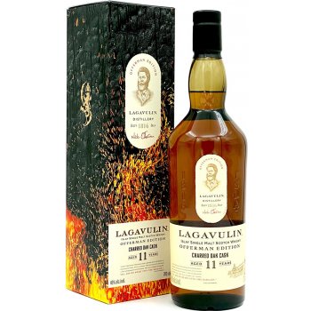 Lagavulin 11y Nick Offerman Edition Charred Oak Cask 46% 0,7 l (holá láhev)