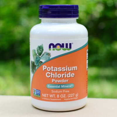 NOW Potassium Chloride prášek 227 g – Zboží Mobilmania